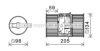 AVA QUALITY COOLING RT8586 Electric Motor, interior blower